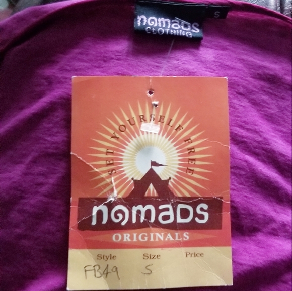 Nomads Clothing Wrap Top NWT - Picture 4 of 5
